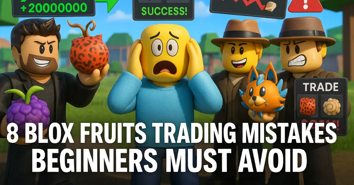 Blox Fruits Trading Mistakes Beginners Make